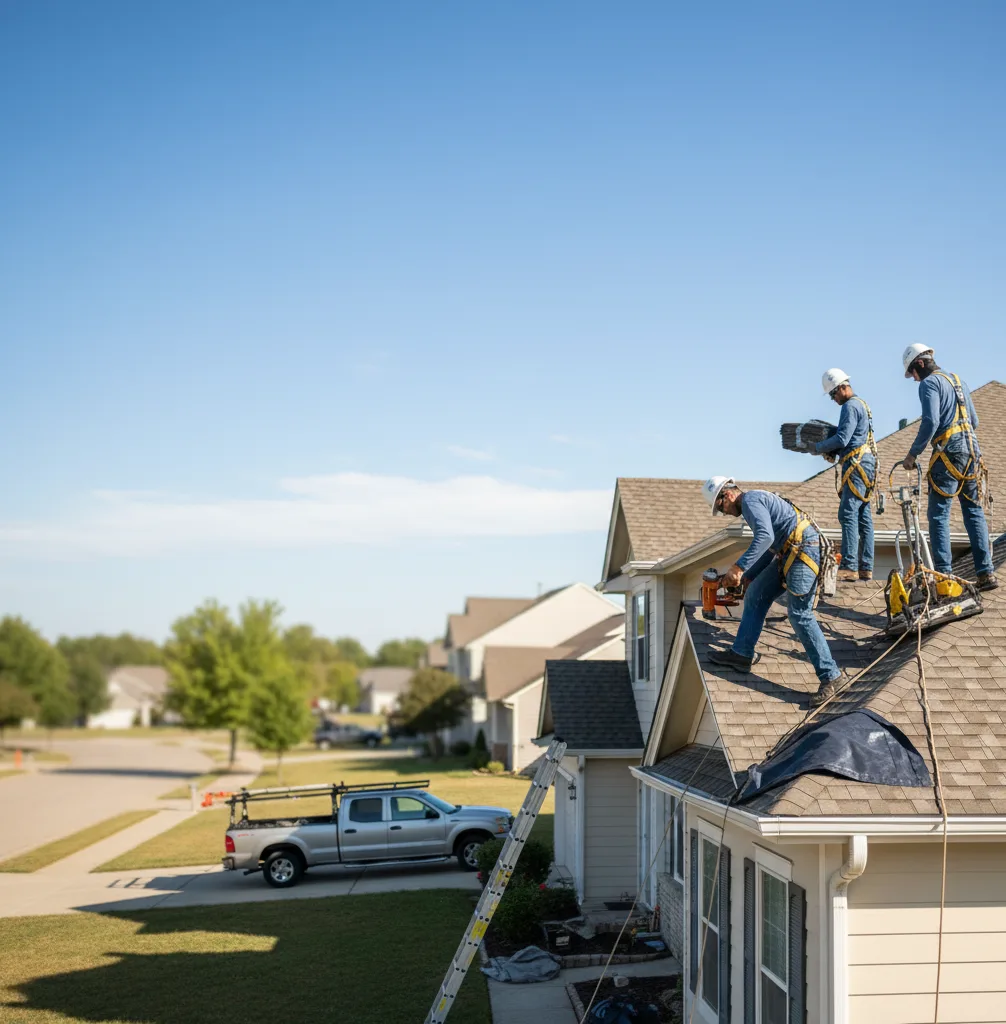 Roof Repair in Howard City